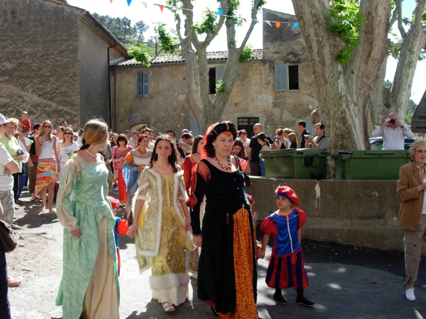 Ladies of the procession