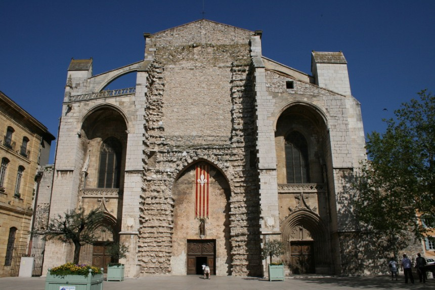 Cathedral in Saint-Maximin-Sainte-Baume