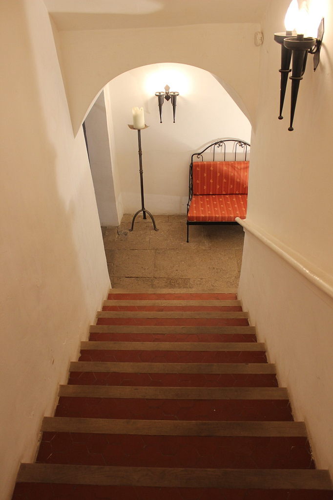 Stairs to first floor