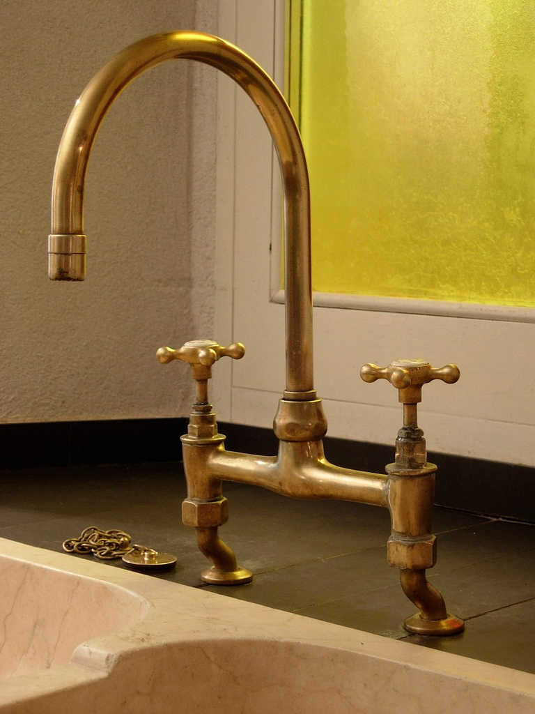 Solid brass taps from the UK